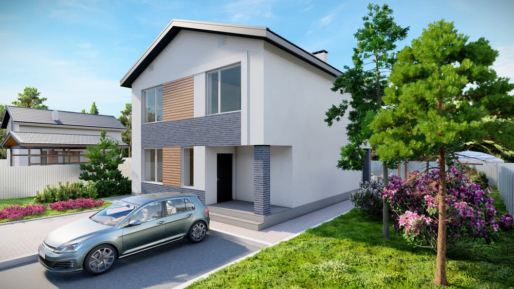 Дом 140м² (2 этажа)